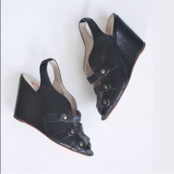 ANTHROPOLOGIE Farylrobin arc wedge sandal - size… - Picture 9 of 12